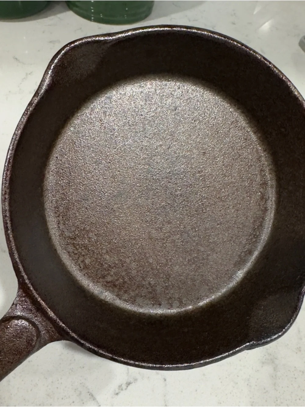 Cast Iron Skillet Pan 6” With Pour Spouts